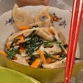 シアトルかあちゃん's cooksnap of when they made しゃきしゃき蓮根と春菊のサラダ！.