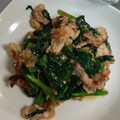 M130018's cooksnap of when they made 豚肉とほうれん草の味噌ダレ炒め.
