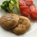 クックYS50's cooksnap of when they made 特大マッシュルームでヘルシーステーキ♪.