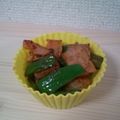 ３７チュウ's cooksnap of when they made ピーマンとベーコンのケチャップ炒め.