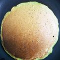 ＹＯＵ太's cooksnap of when they made 朝食に！卵不使用☆ほうれん草ホットケーキ.