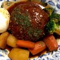 モモマミ's cooksnap of when they made やわふわ！煮込みハンバーグ.
