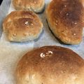 kyMicky's cooksnap of when they made ノンオイル手ごねパン.
