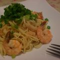 7seven's cooksnap of when they made 浅葱と小海老のたらこパスタ.