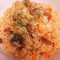 ☆cocomi's cooksnap of when they made 炊飯器で＾＾ウインナ―のケチャップピラフ.