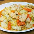SHOWさん's cooksnap of when they made トックと鶏肉の甘辛煮.
