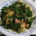 ☆ひぃひぃ☆'s cooksnap of when they made のらぼうとベーコンの和風パスタ.