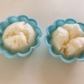 Bau109's cooksnap of when they made 離乳食中期～米粉で簡単蒸しパン.