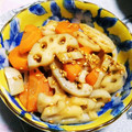 まぶたん's cooksnap of when they made れんこん☆にんじん☆のきんぴら風.