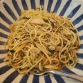 nakagoo's cooksnap of when they made ちりめんじゃこ・大葉の和風パスタ♪簡単.