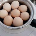 ℳimi's cooksnap of when they made クィーンクック☆ゆで卵一気に8個.