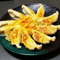 たんたん　's cooksnap of when they made 冷凍餃子にごま油とタバスコがけ.