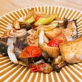 まいもいまい's cooksnap of when they made ぶりと厚揚げネギのコク旨生姜焼き.