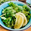 よちりんのまーちゃん's cooksnap of when they made 簡単！鶏肉&パクチーのレモンスープ♪.