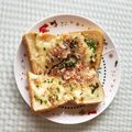 カミツレ_'s cooksnap of when they made ごま油で！和風トースト.