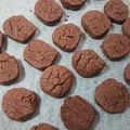akiko's cooksnap of when they made ビニール袋でサクッとココアクッキー.