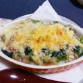 ハモーサ✩385's cooksnap of when they made ベーコンとほうれん草のドリア。失敗なし！.