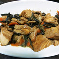まーちゃすママ's cooksnap of when they made わらびと厚揚げの煮付け.