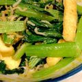 shokotang's cooksnap of when they made 炒め物(小松菜・しらす・薄揚げ).