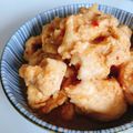 茶ﾊﾟ's cooksnap of when they made レンジで簡単　鶏胸のピリ辛ゴマ味噌和え.