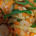 向日葵タンポポ's cooksnap of when they made 冷凍エビとタケノコのオイスターソース炒め.