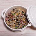アクセル☆'s cooksnap of when they made 鉄分カルシウムたっぷり！ひじきチャーハン.