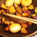 まっきーjawa's cooksnap of when they made ☆ゆでたまごとさつまいもの甘辛煮☆.