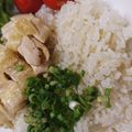 ★ベイビーズブレス★'s cooksnap of when they made 炊飯器で簡単！海南鶏飯.