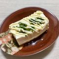 クック4P73QB☆'s cooksnap of when they made さっぱりおいしい♬ねぎマヨぽん酢ｄｅ冷奴.