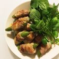 sakuko99's cooksnap of when they made ❦スナップエンドウと新じゃがの肉巻き❦.