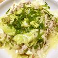 ひよひよガラス's cooksnap of when they made 豚肉・白菜・長ねぎレンジ蒸し♪梅風味.