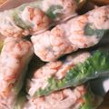 GWkwk's cooksnap of when they made お肉も食べたい!!海老とささみの生春巻き.