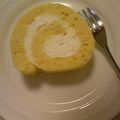 ｔｏｍｍｙ♡'s cooksnap of when they made ♪ロールケーキの中はレアチーズケーキ！♪.