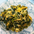 mぱなんが's cooksnap of when they made 大根葉のたまご炒め.