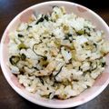 とくなき's cooksnap of when they made ✿鶏と大根葉の混ぜご飯✿.