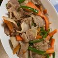虎にャン's cooksnap of when they made 肉野菜炒め.