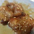 Plok's cooksnap of when they made 豚こまで甘辛から揚げ♪.