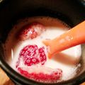 ジユウノメガミ's cooksnap of when they made 簡単♡いちごミルク.