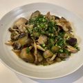 ★☆りょりょ☆★'s cooksnap of when they made ♪豚バラとにらしめじナスの中華炒め煮♪.