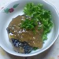 ニアキン's cooksnap of when they made 夫が喜ぶ！さばのみそ煮☆.