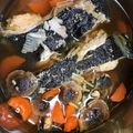 みき忠's cooksnap of when they made 一緒に煮て時短【子持ち黒ガレイの煮魚】.