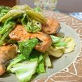 ダイナマイト漆黒's cooksnap of when they made 鮭と春キャベツのソテー☆バター醤油☆.