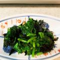 マコミコ's cooksnap of when they made 春菊のおひたし（のり）.