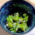 hyoga_kun's cooksnap of when they made ☆おくらのわさび醤油和え☆.