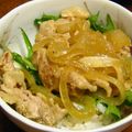 miino's cooksnap of when they made ビックリ丼.