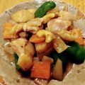 ぽれぽれ2000's cooksnap of when they made 鶏とカシューナッツのオイスターソース炒め.