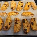 かえるとねずみ's cooksnap of when they made ドライいちじくのビスコッティ.