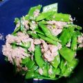 ばっしーさん's cooksnap of when they made あと1品に！お弁当に！絹さやのツナ和え.