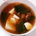 しじみごはん's cooksnap of when they made なめこと小松菜と豆腐の味噌汁.
