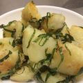 ねみねみ's cooksnap of when they made 胡麻油香る新じゃがの大葉和え.